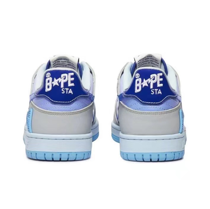 A Bathing Ape Bape Blue White