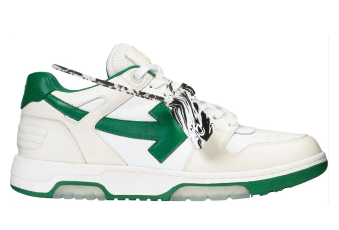 Out Of Office  OOO  Low Tops White Green 2021