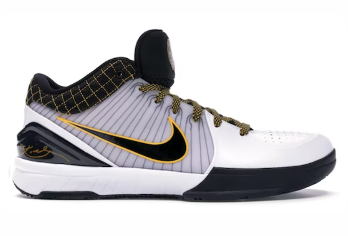 Kobe 4 Protro White Black Del Sol