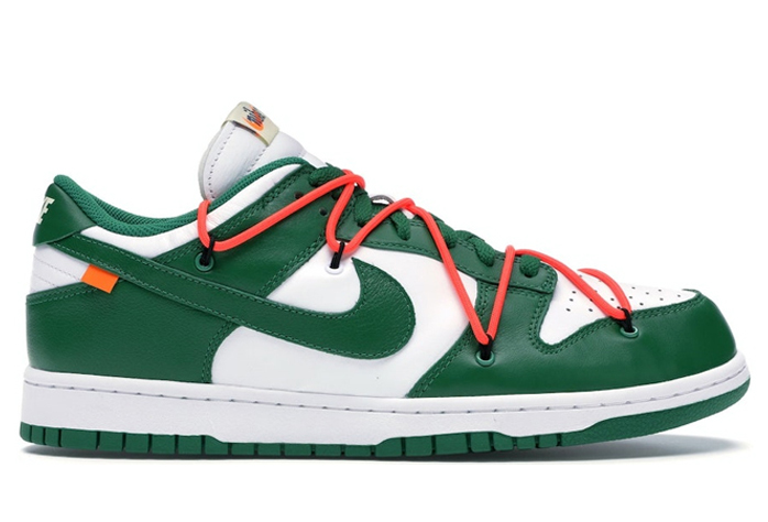 off-White x Futura x SB Dunk Pine Green