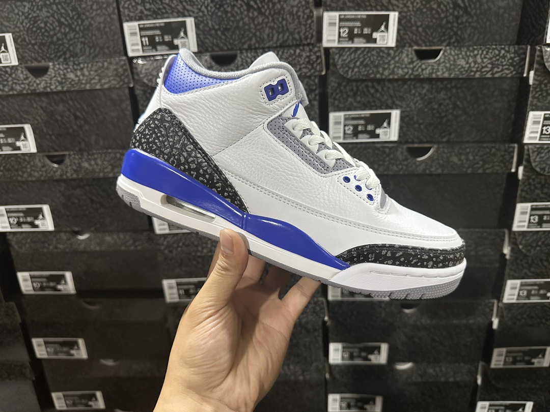 3's Retro Racer Blue