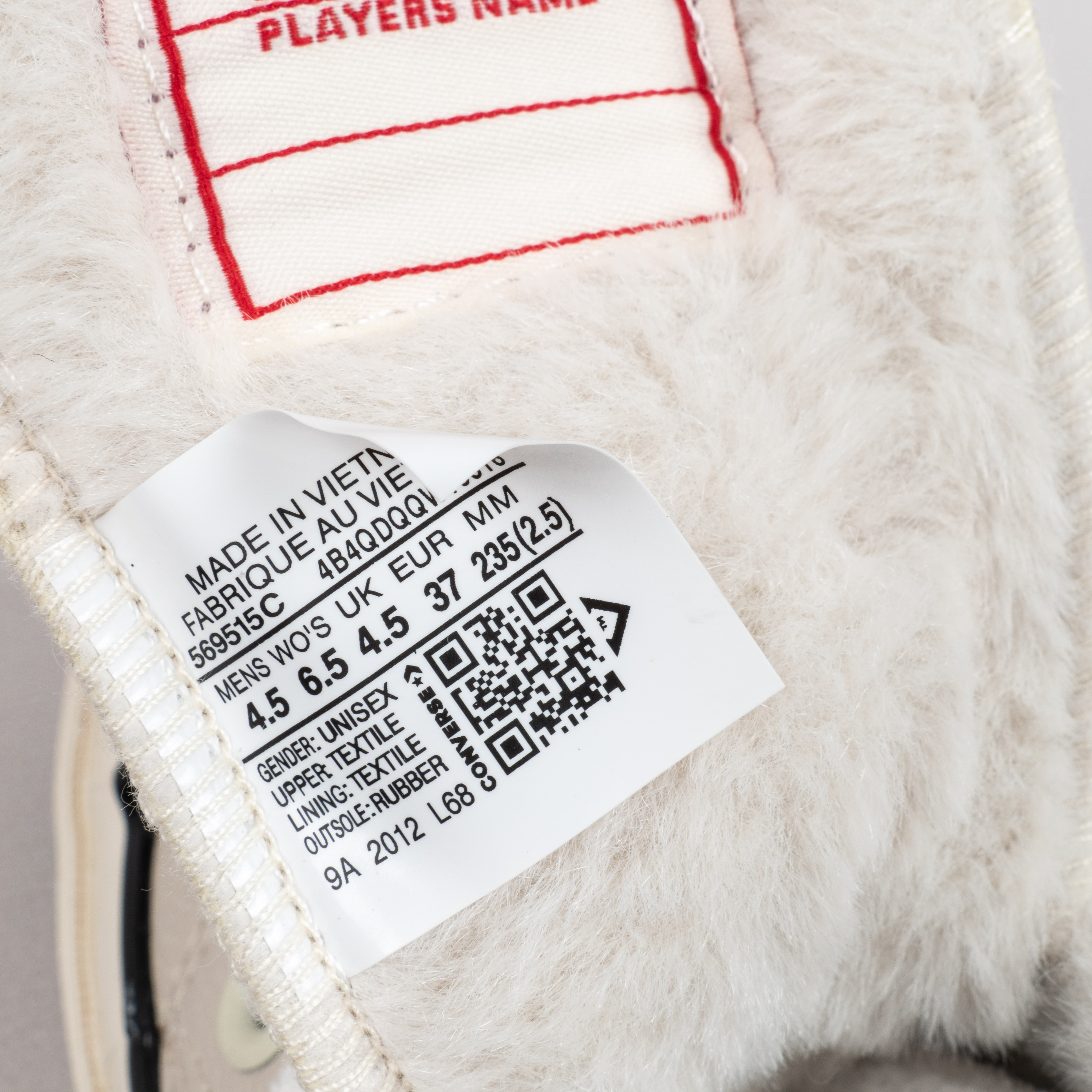 Converse Chuck 70s  Men's and women's  Leather and fleece canvas sneakers