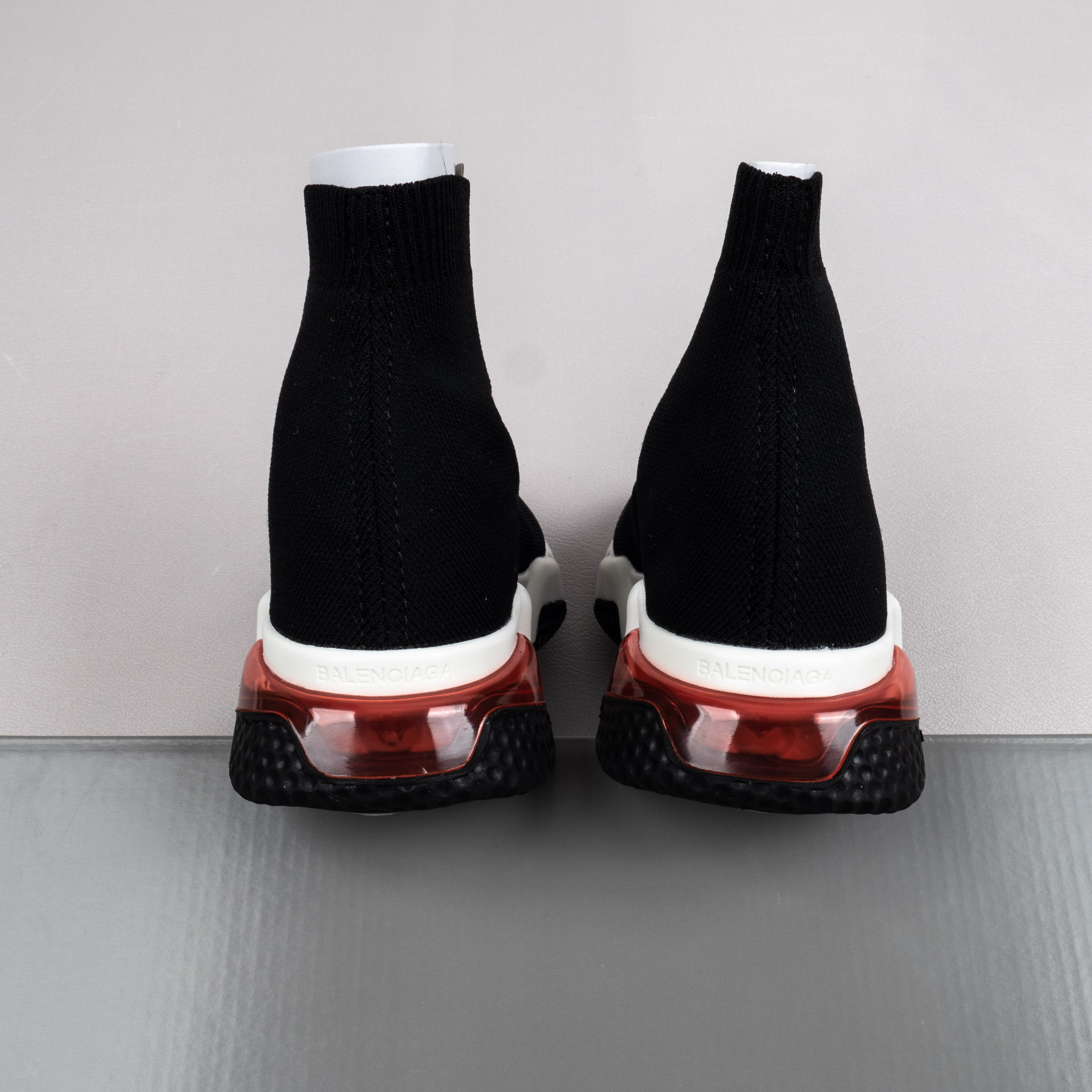 【Free Shipping】男女鞋 巴黎袜子鞋SPEED LOGO印花袜式针织运动鞋