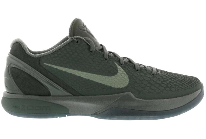 Kobe 6 Black Mamba Collection Fade to Black