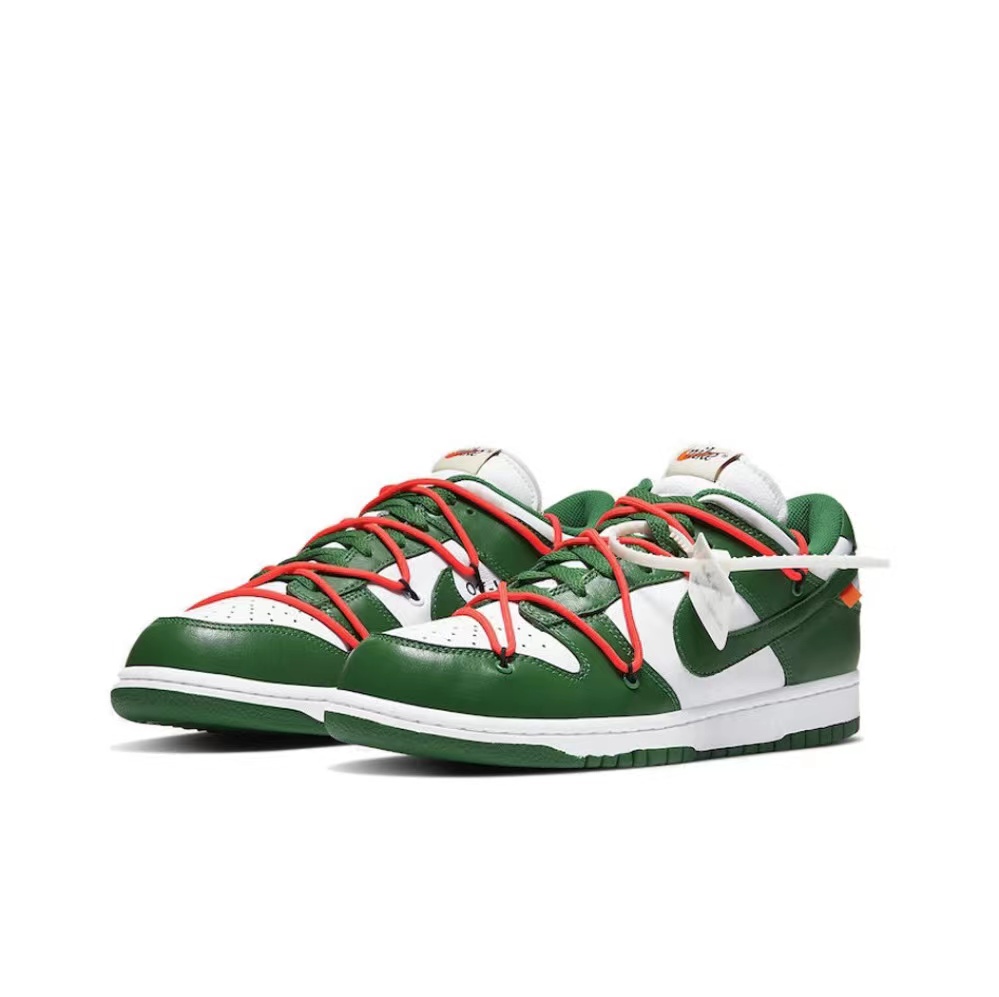 off-White x Futura x SB Dunk Pine Green