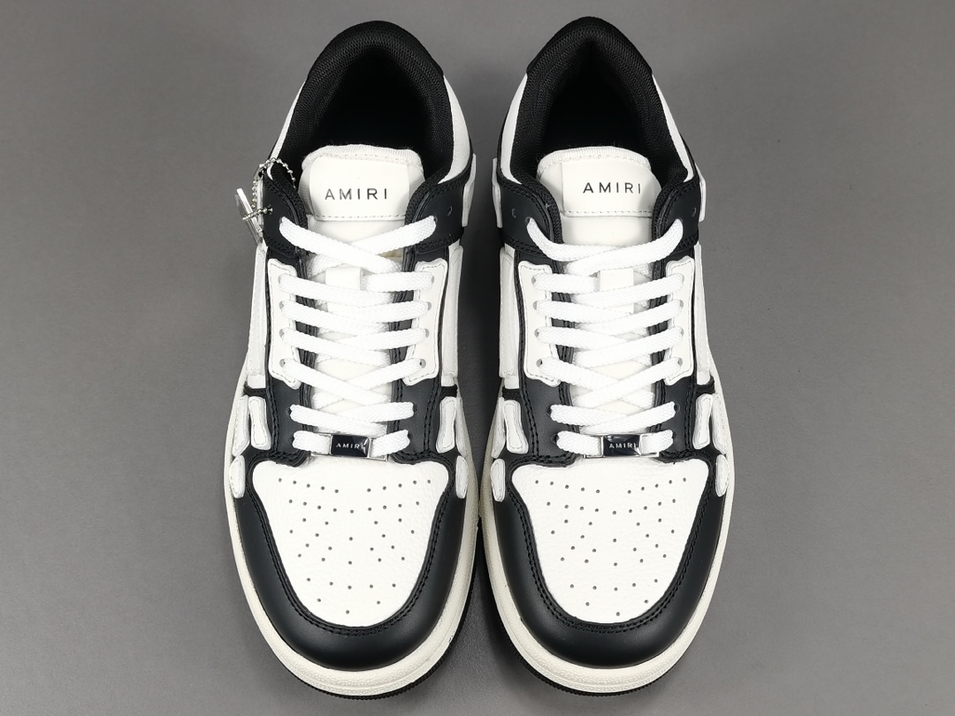 Skel Top Low Black White