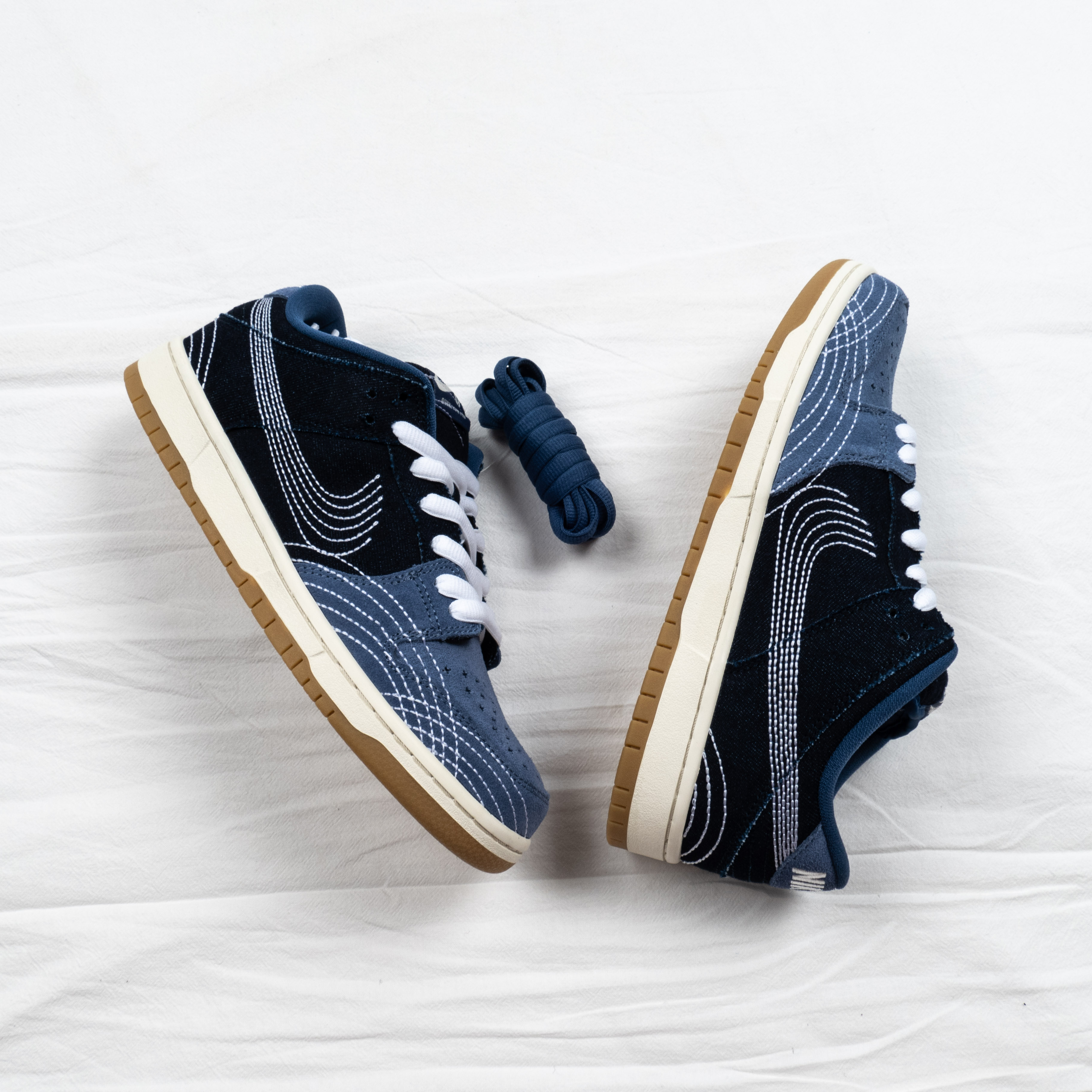 SB Dunk Low Denim Sashiko