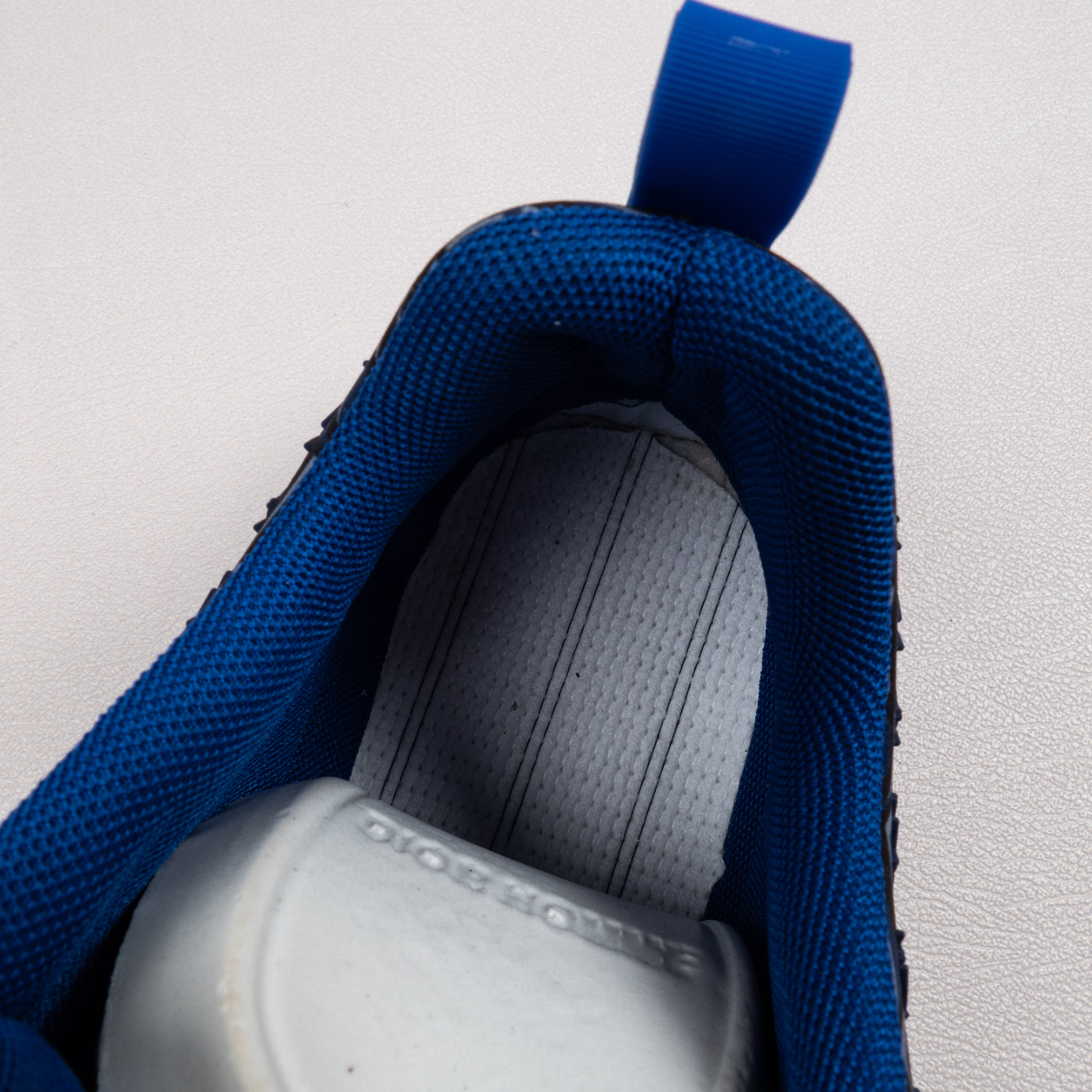 【Free shipping】 男女鞋 DlOR 运动休闲老爹鞋松紧鞋带红蓝色