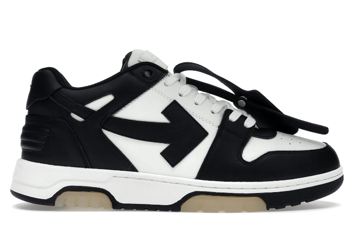 Out Of Office OOO Low Tops White Black White