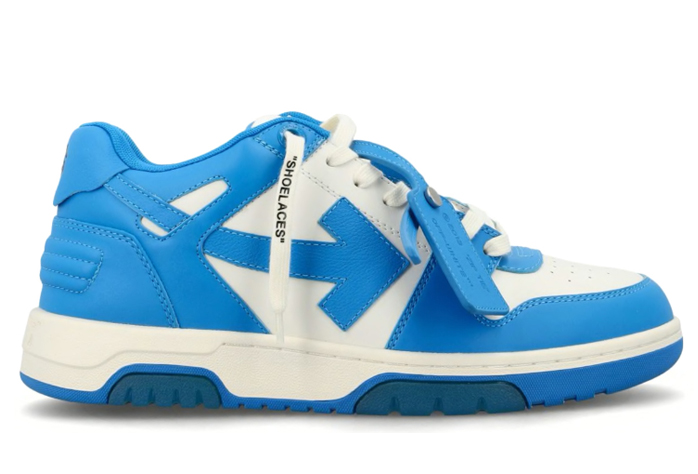 Out Of Office OOO Low Tops White Blue