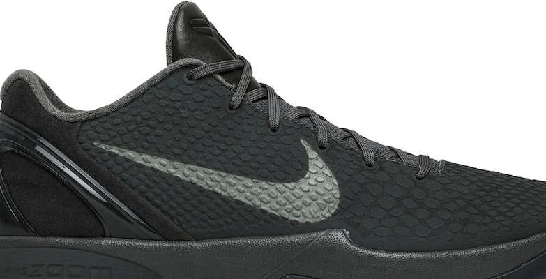 Kobe 6 Black Mamba Collection Fade to Black