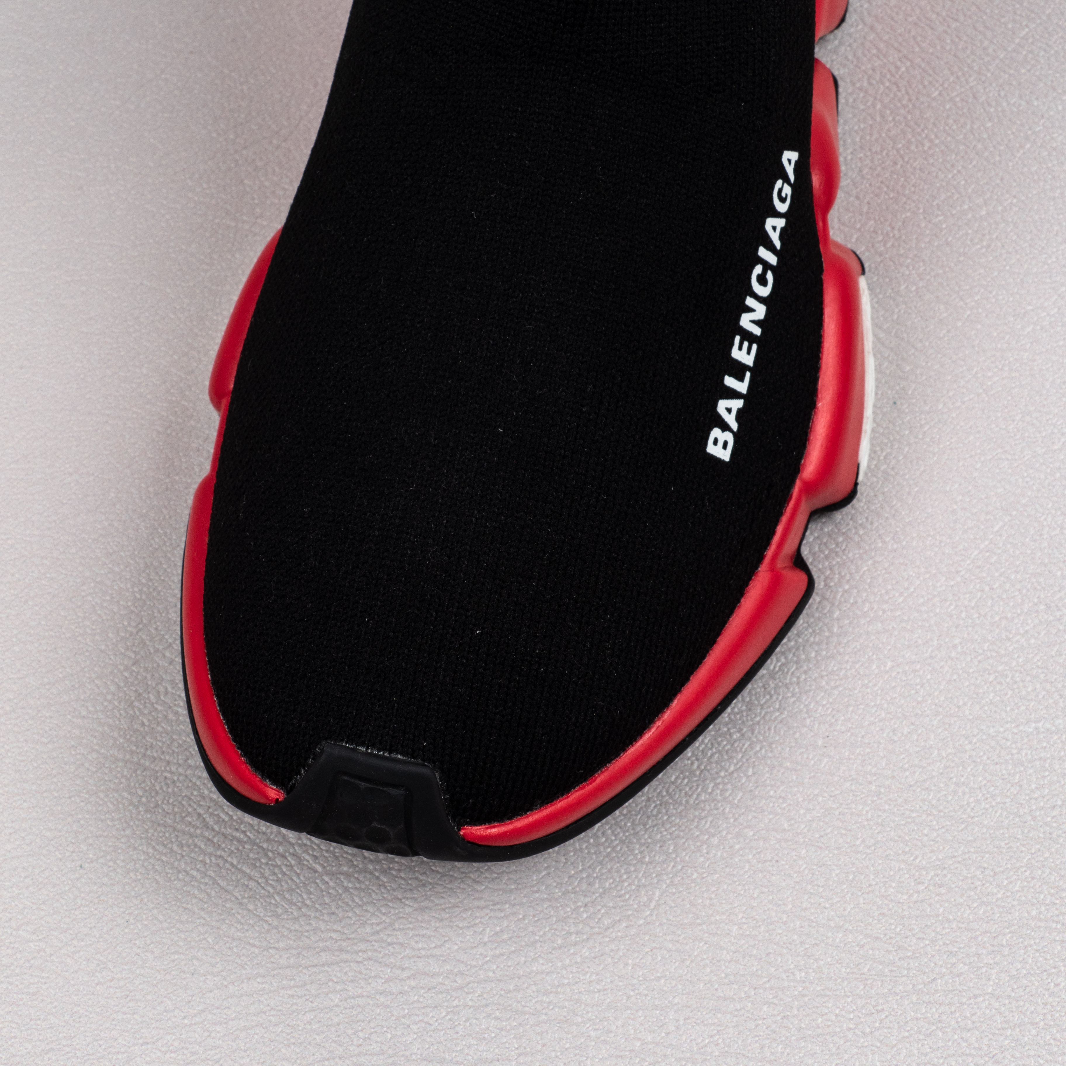 【Free Shipping】男女鞋 巴黎袜子鞋SPEED LOGO印花袜式针织运动鞋