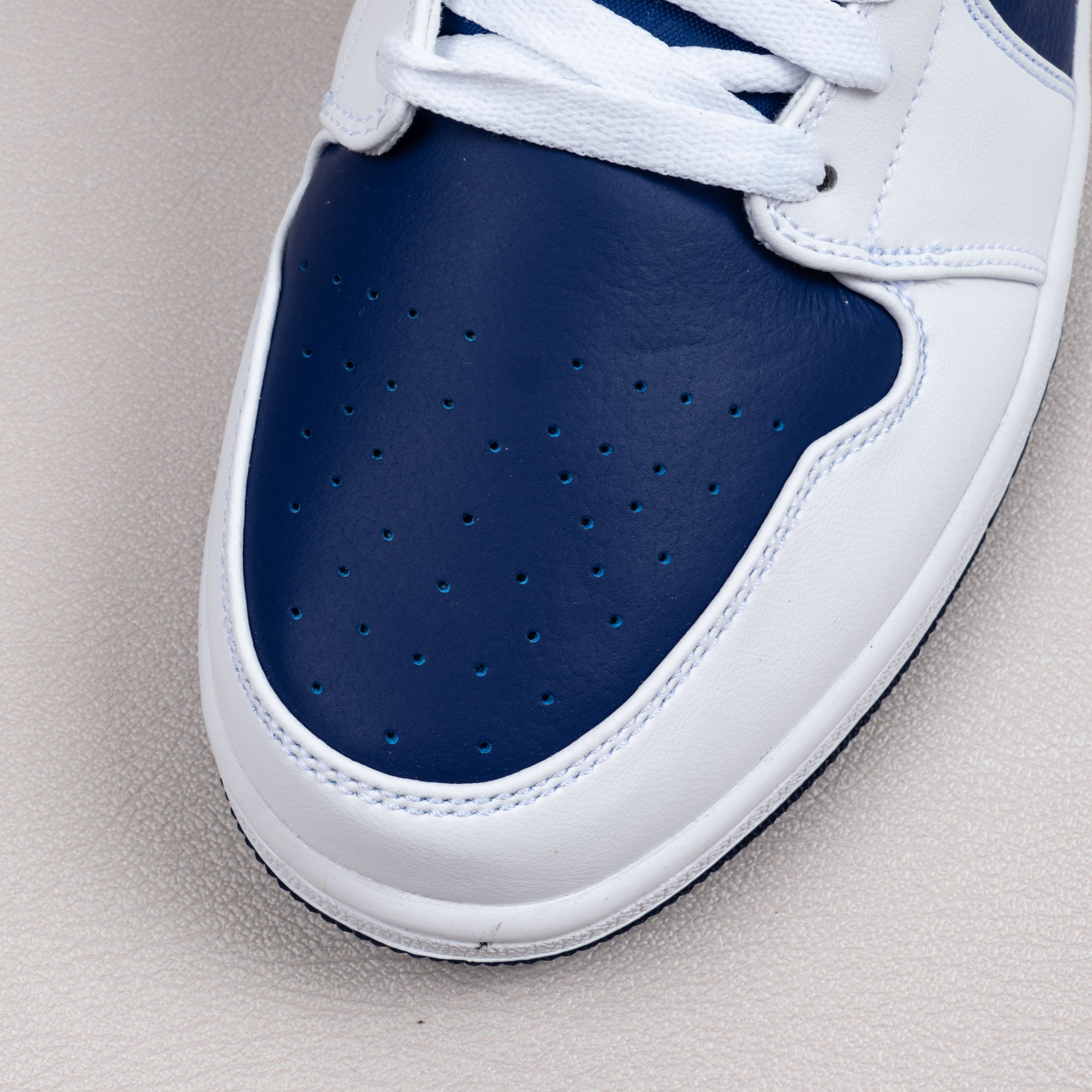 1's Mid Royal Blue Laser Orange