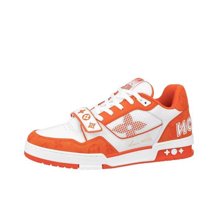Trainer Monogram Denim Orange