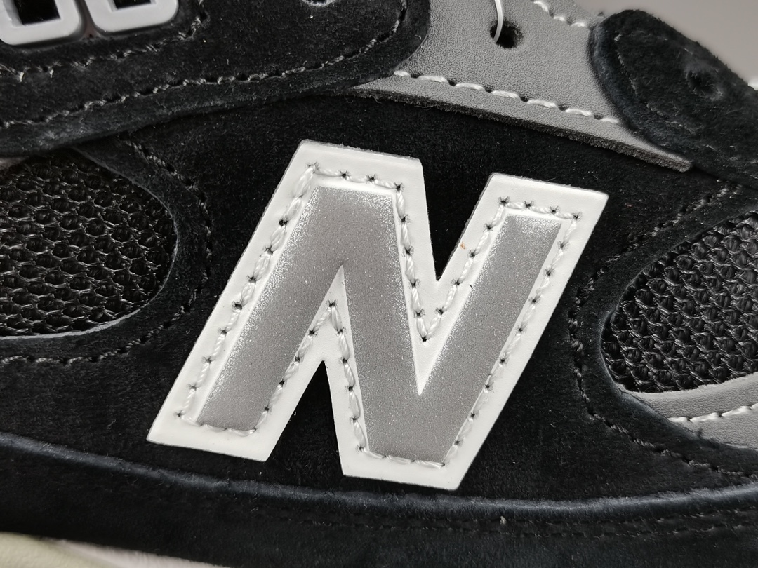 992 Black Grey Suede