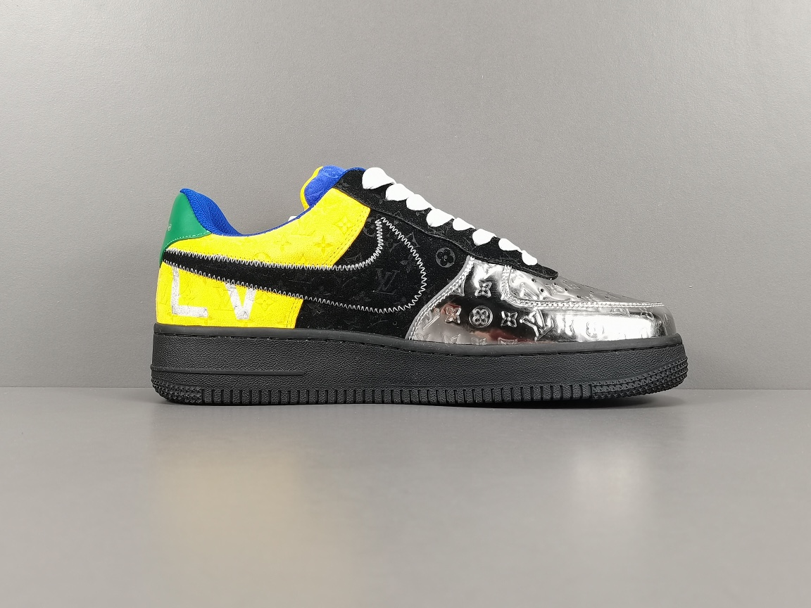 By Virgil Abloh Black Metallic Silver