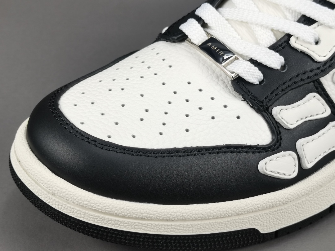 Skel Top Low Black White