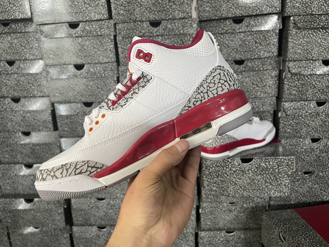 3's Retro Cardinal Red