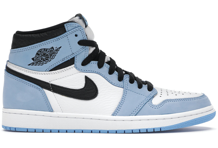1's Retro High White University Blue Black