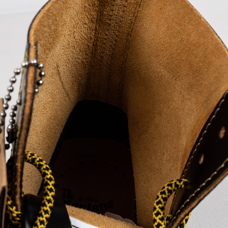 [Free Shipping]男女鞋 Dr.Martens 马汀博士Jadon系列 1460 8孔黑黄马丁靴