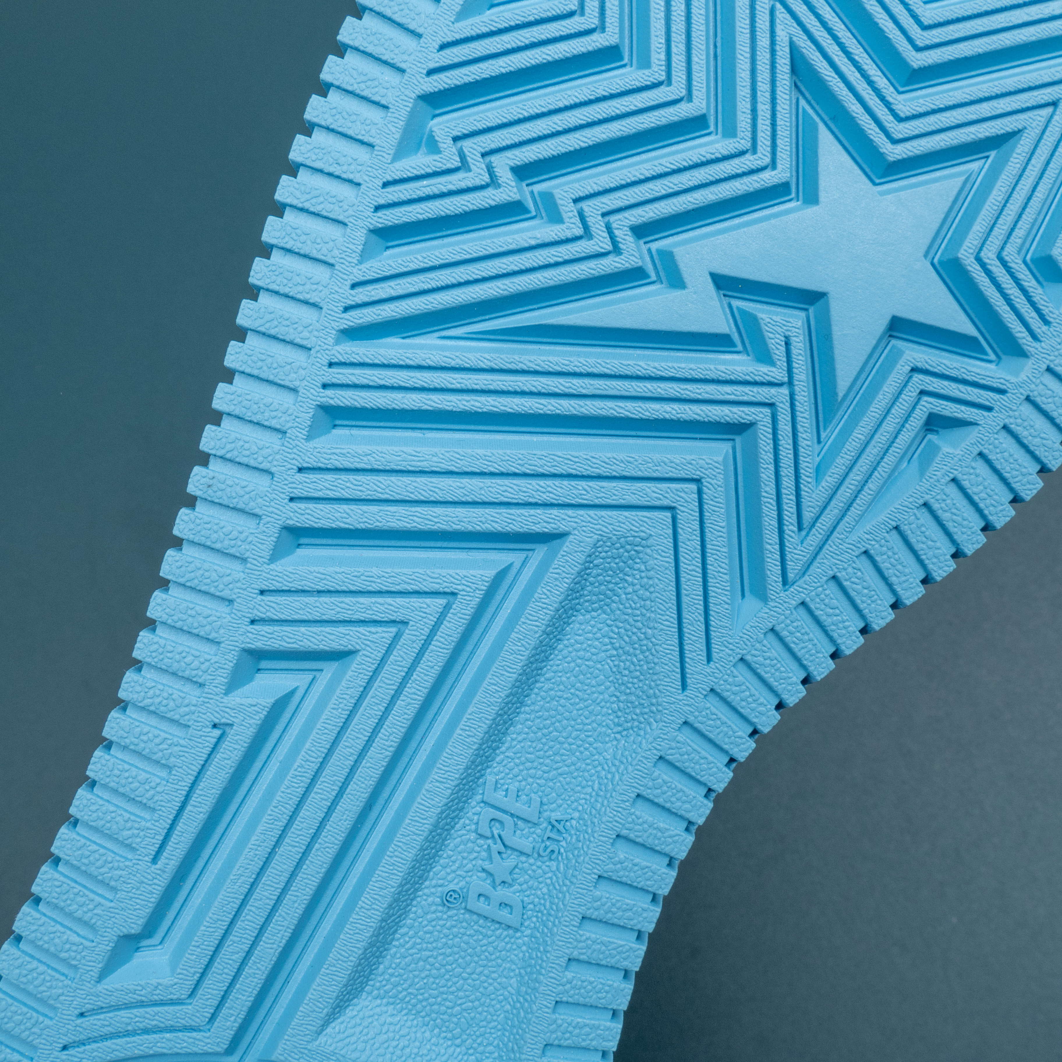 Patent Leather Blue White