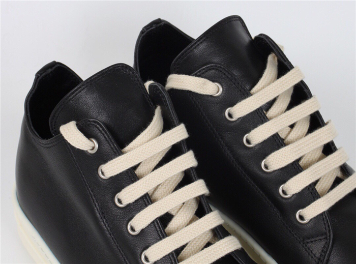 DRKSHDW Black Leather Low Black