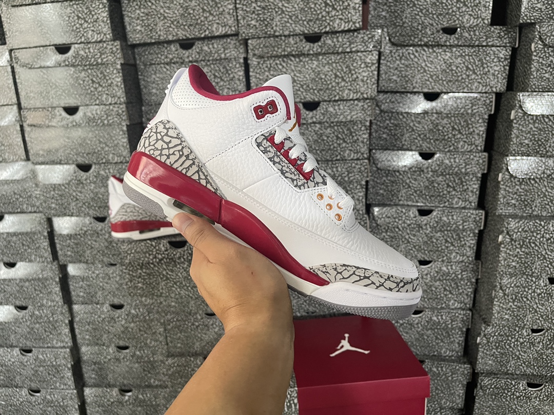 3's Retro Cardinal Red