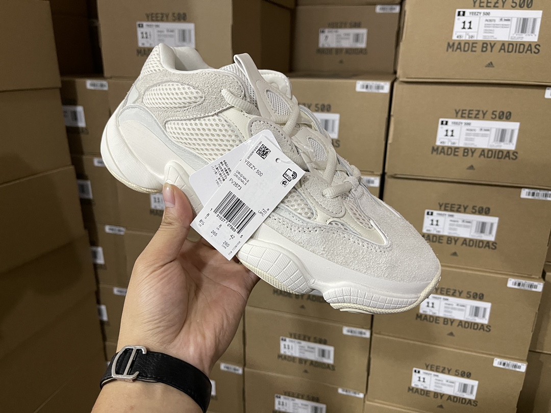 500 Bone White