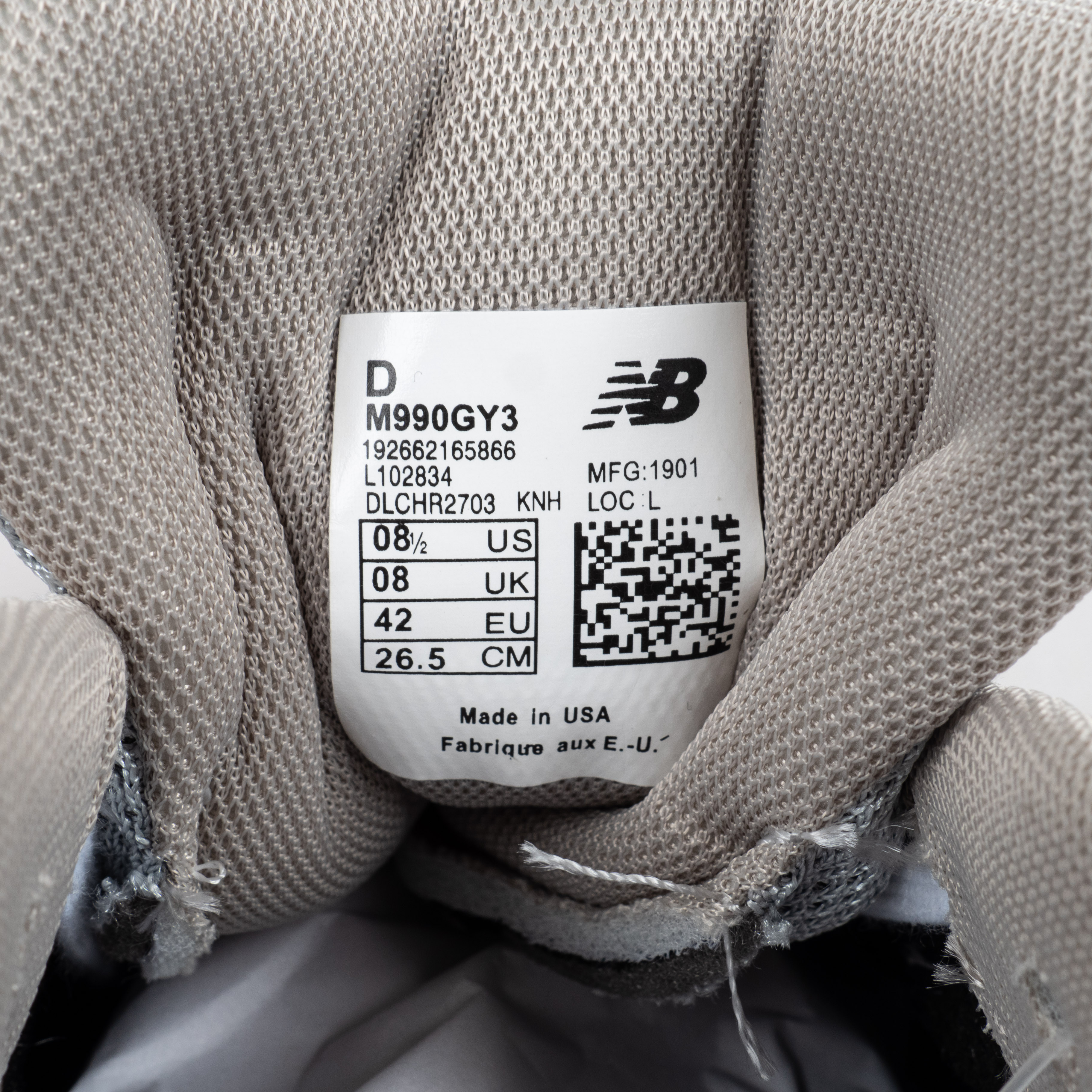 【Free Shipping】990v3 Grey (2019/2021)