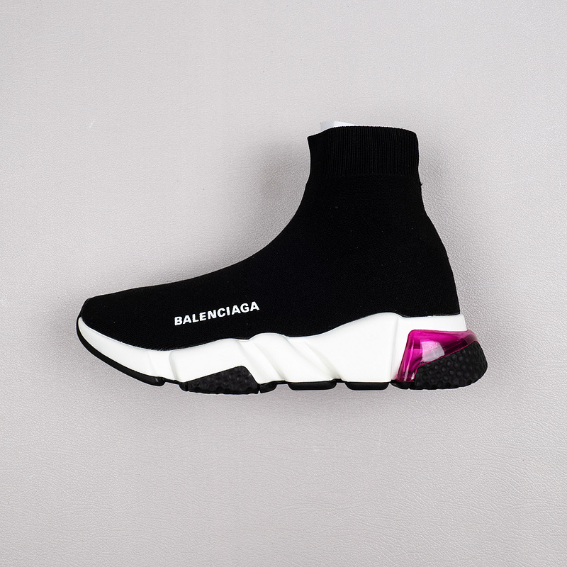 【Free Shipping】男女鞋 巴黎袜子鞋SPEED LOGO印花袜式针织运动鞋