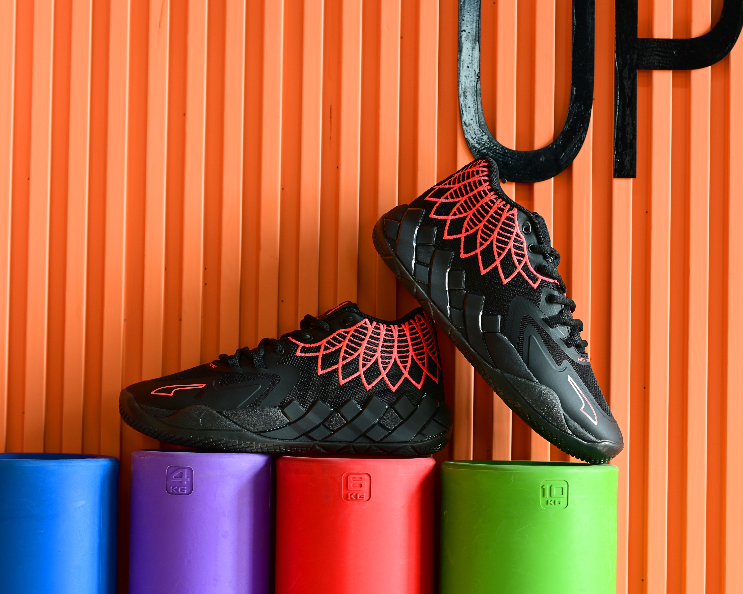 LaMelo Ball MB.01 Black Red Blast