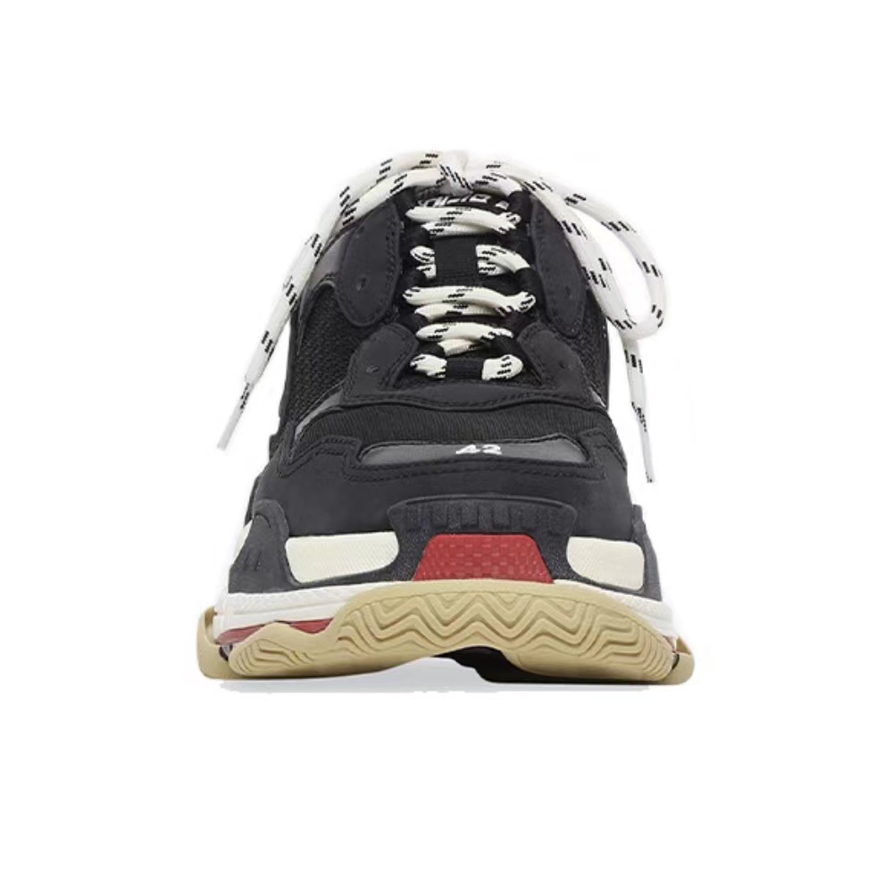 Triple S Black White Red