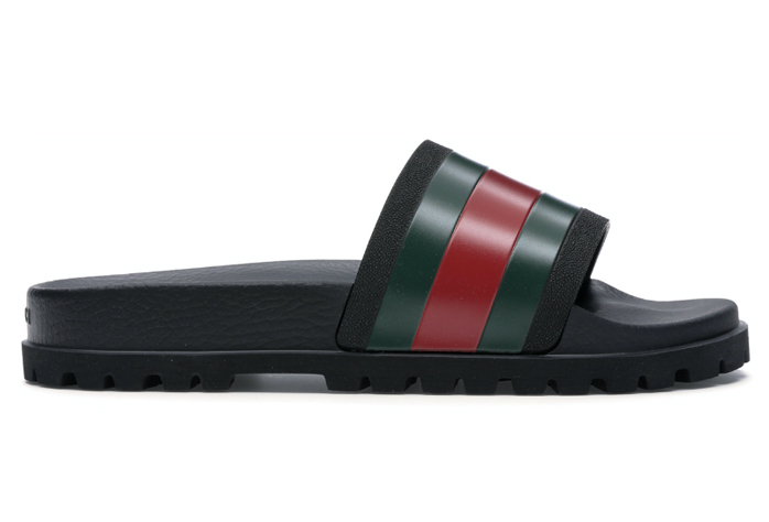 Web Slide Sandal Black