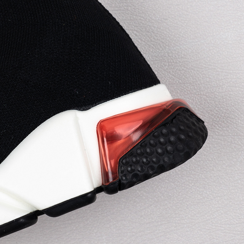 【Free Shipping】男女鞋 巴黎袜子鞋SPEED LOGO印花袜式针织运动鞋