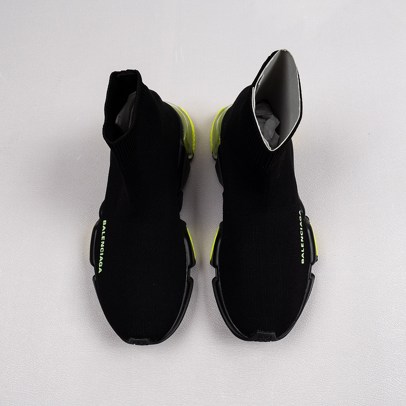 【Free Shipping】男女鞋 巴黎袜子鞋SPEED LOGO印花袜式针织运动鞋