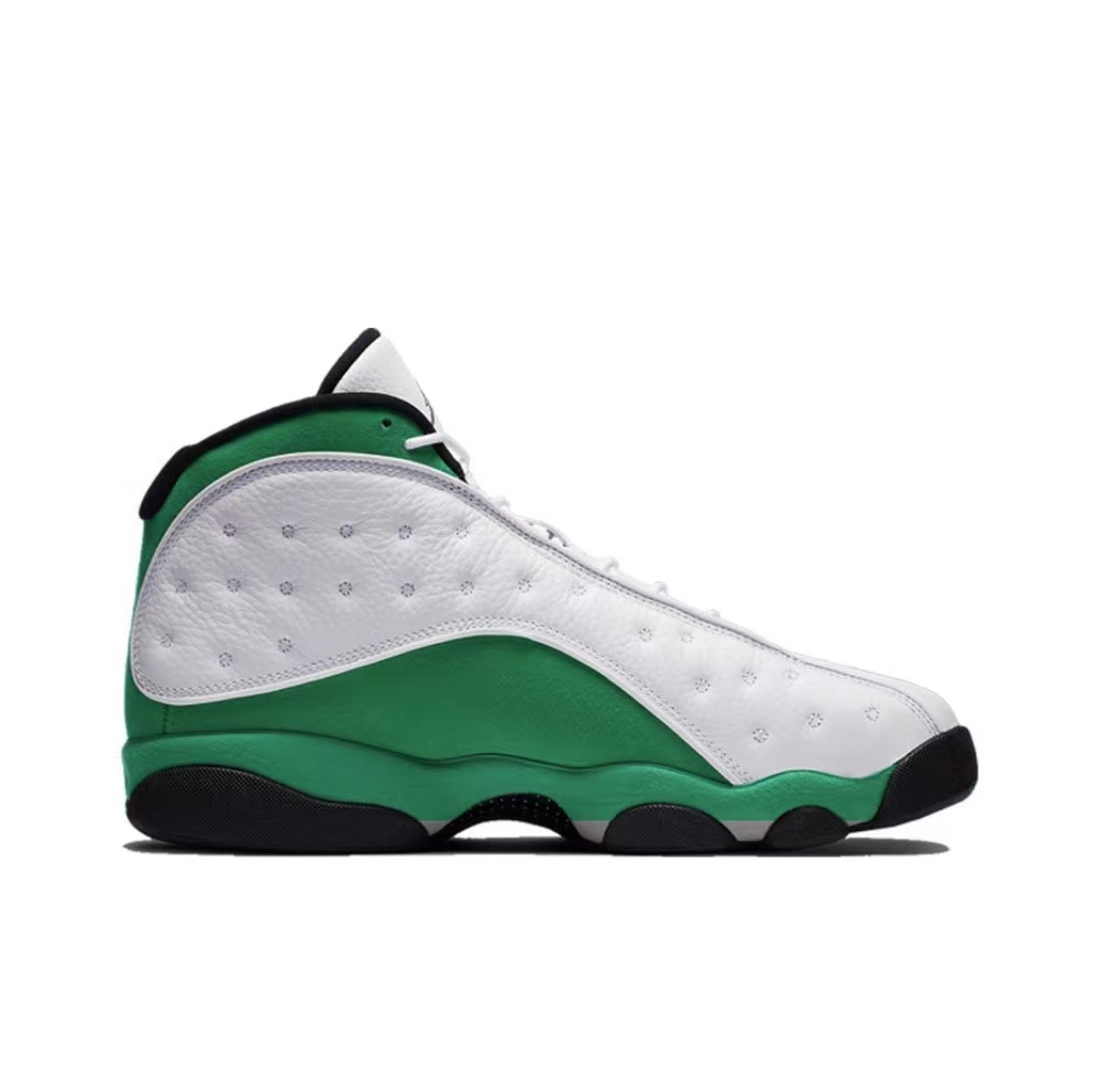 13's Retro White Lucky Green
