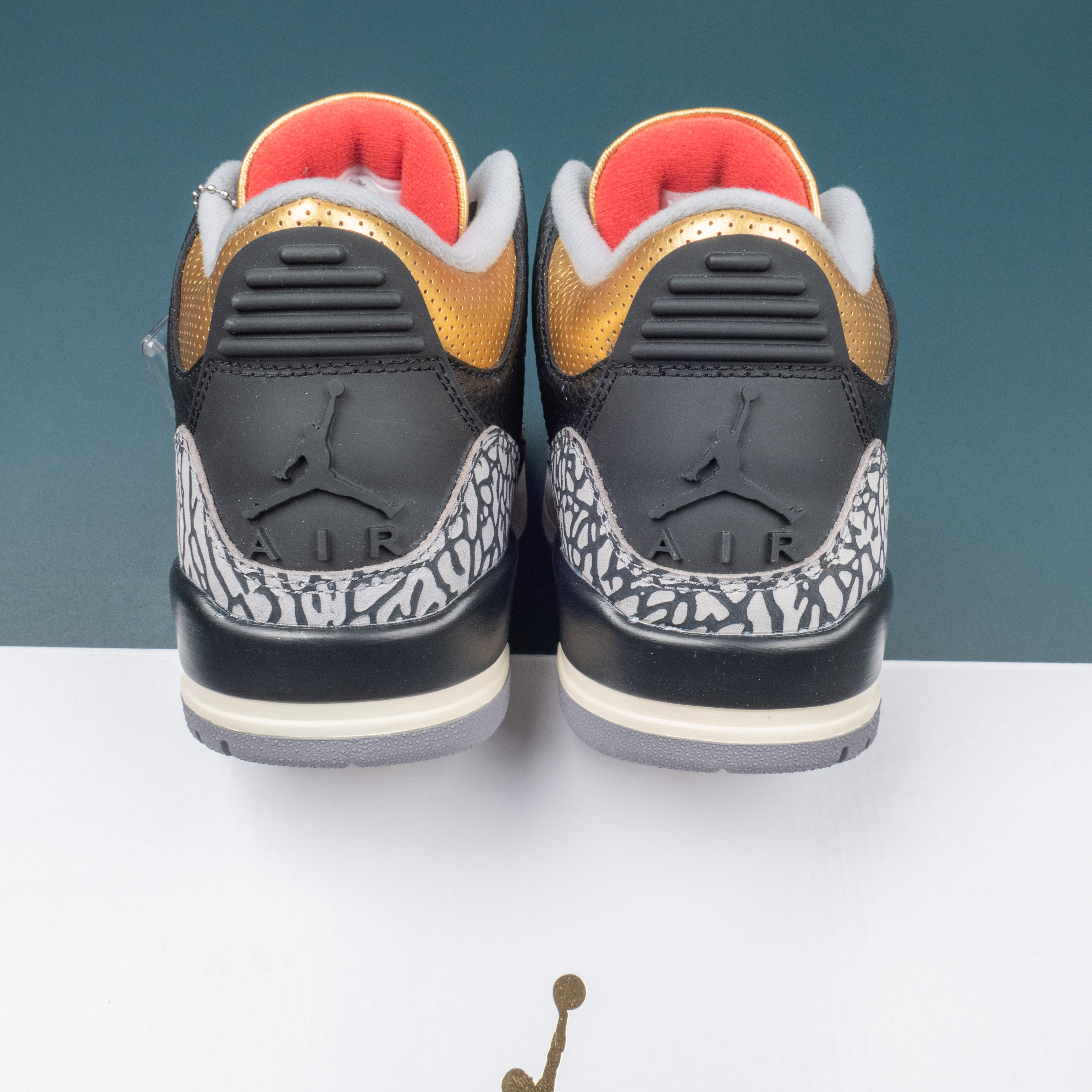 3s Retro Black Cement Gold