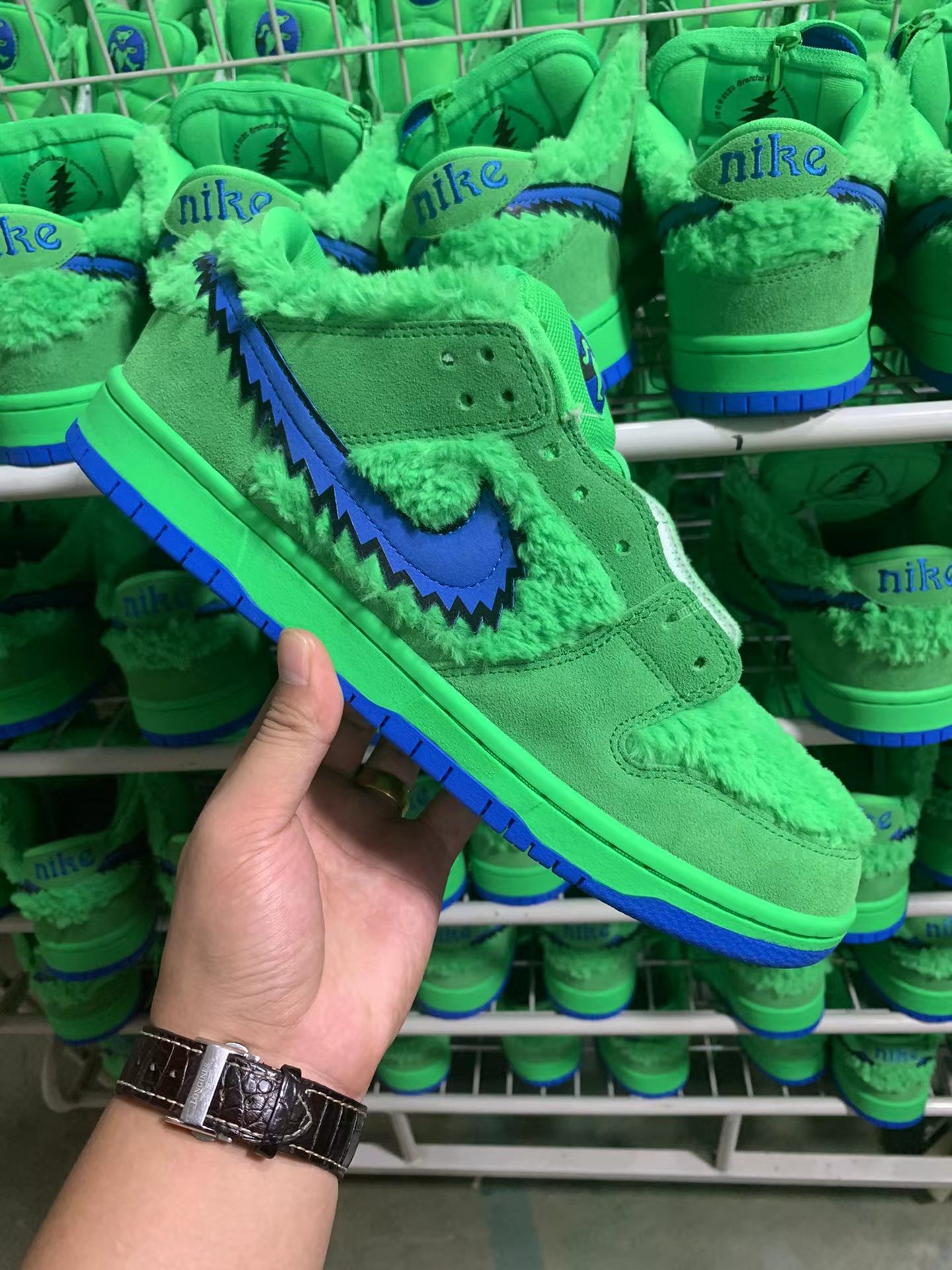 SB DUNK Grateful Dead Bears Green