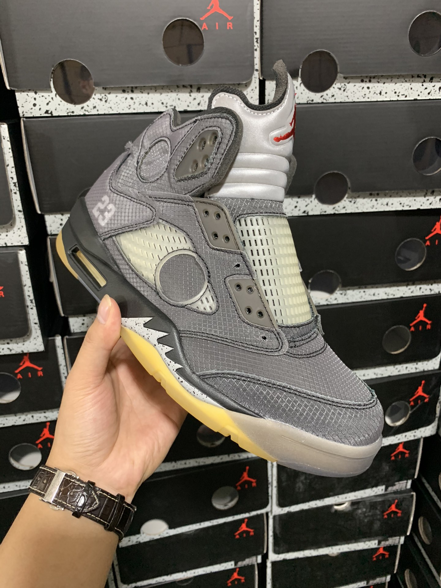 5's X off-white black