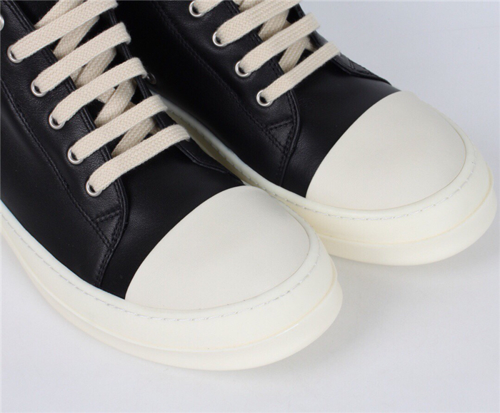 DRKSHDW Black Leather Low Black