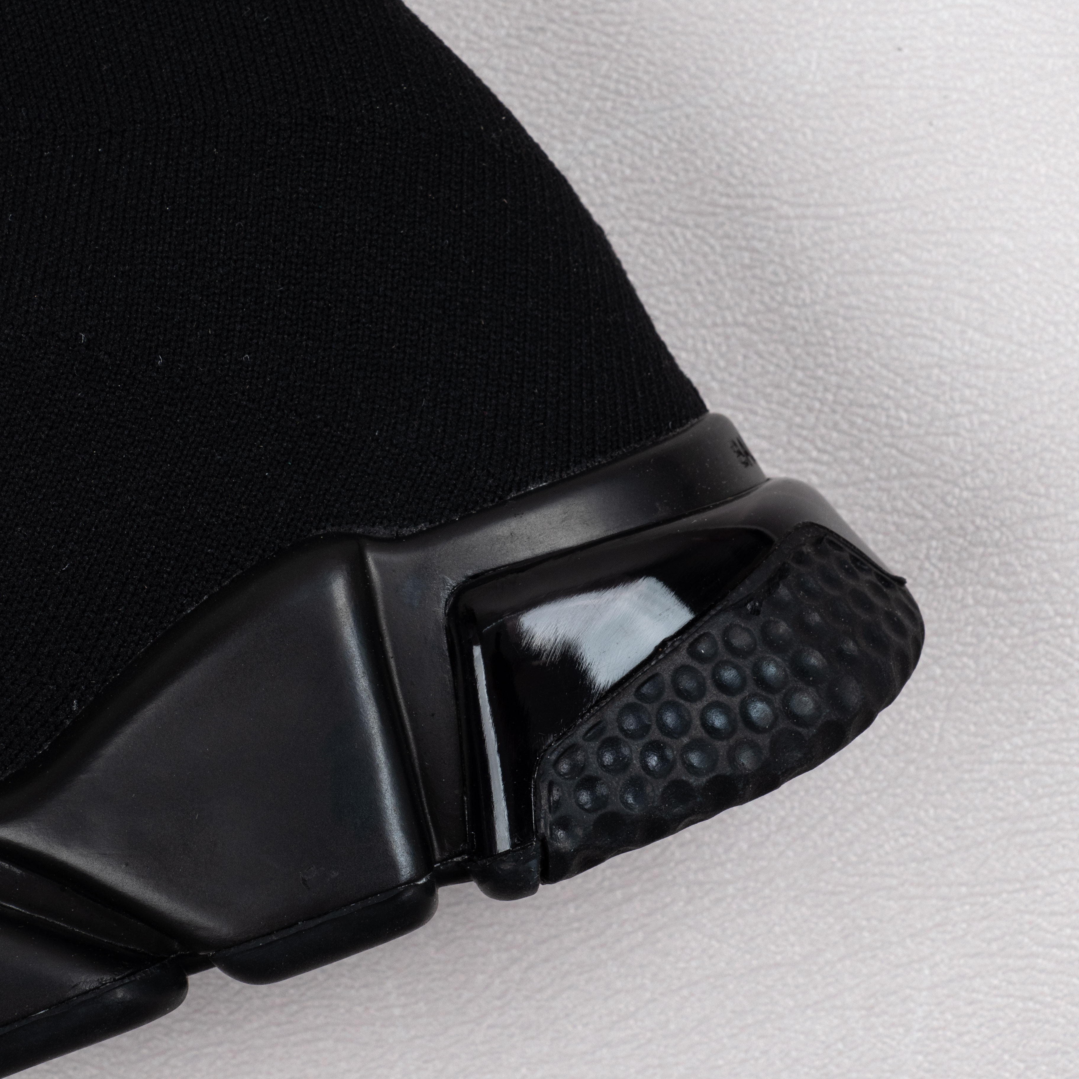 【Free Shipping】男女鞋 巴黎袜子鞋SPEED LOGO印花袜式针织运动鞋