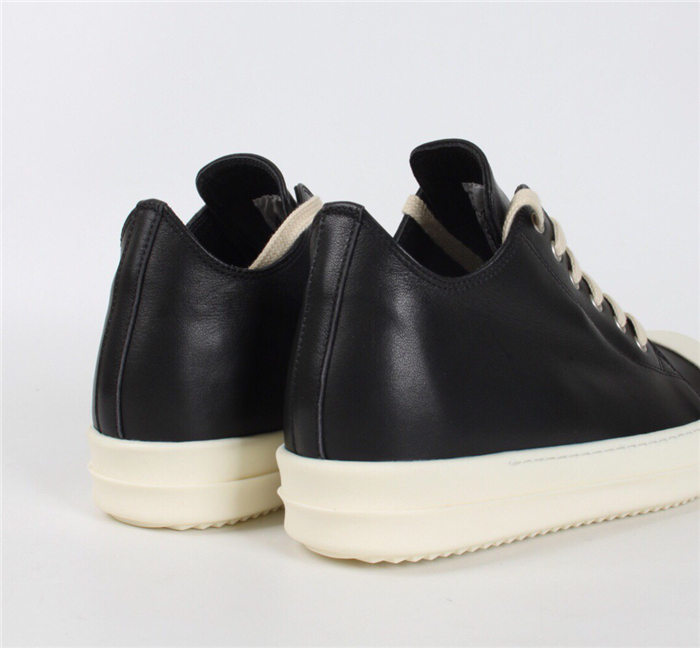 DRKSHDW Black Leather Low Black