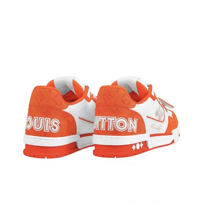 Trainer Monogram Denim Orange