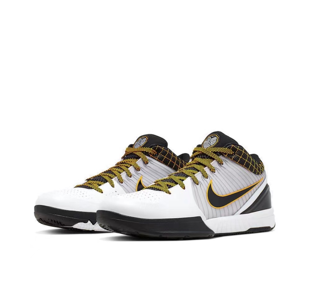 Kobe 4 Protro White Black Del Sol