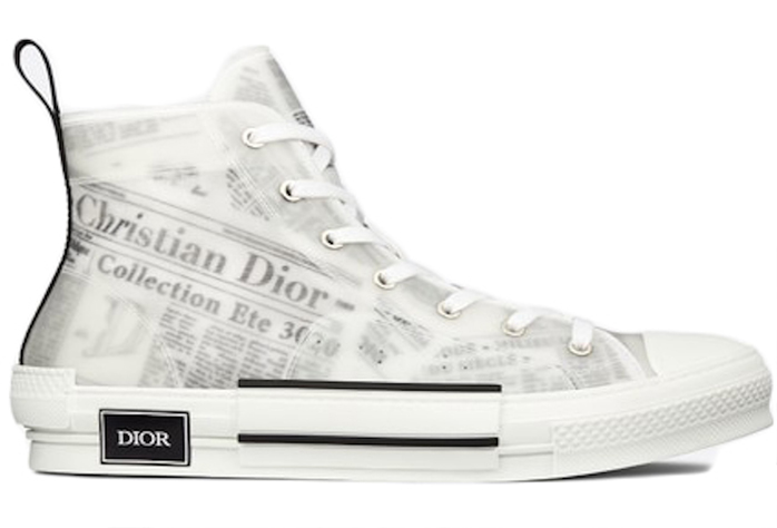 B23 High Top Daniel Arsham Newspaper