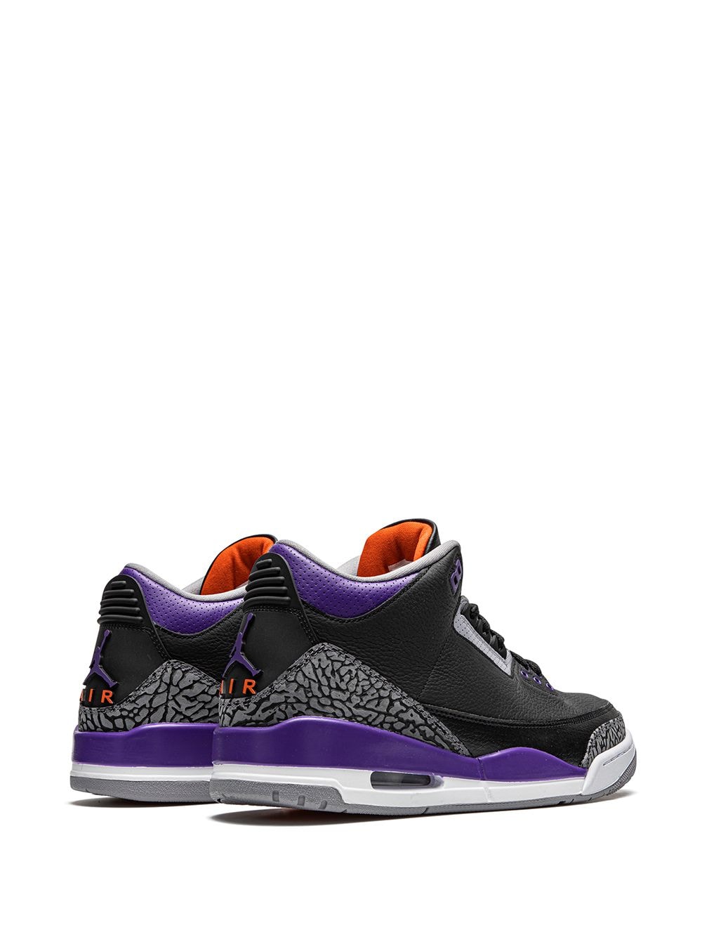 3's Retro Black Court Purple
