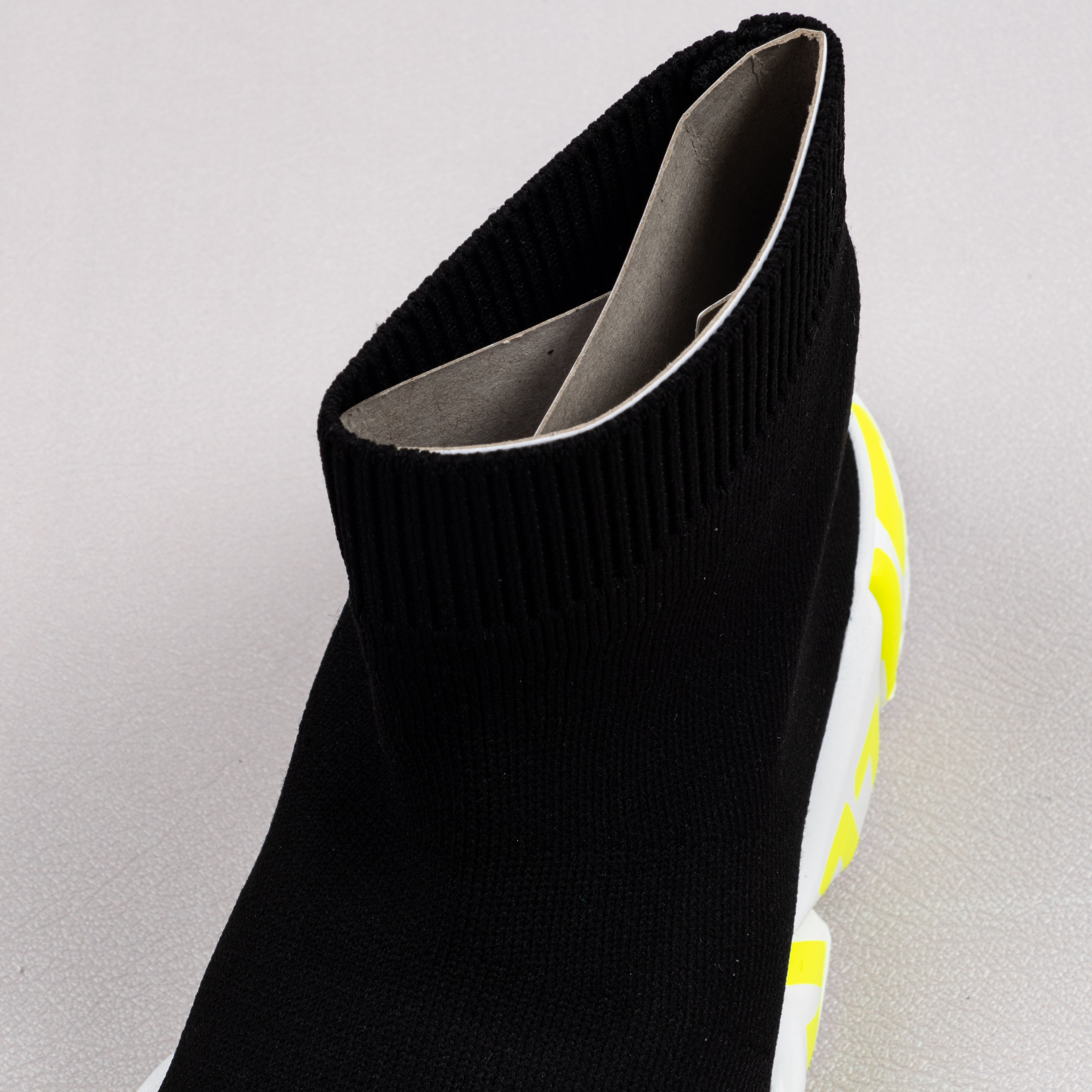 【Free Shipping】男女鞋 巴黎袜子鞋SPEED LOGO印花袜式针织运动鞋