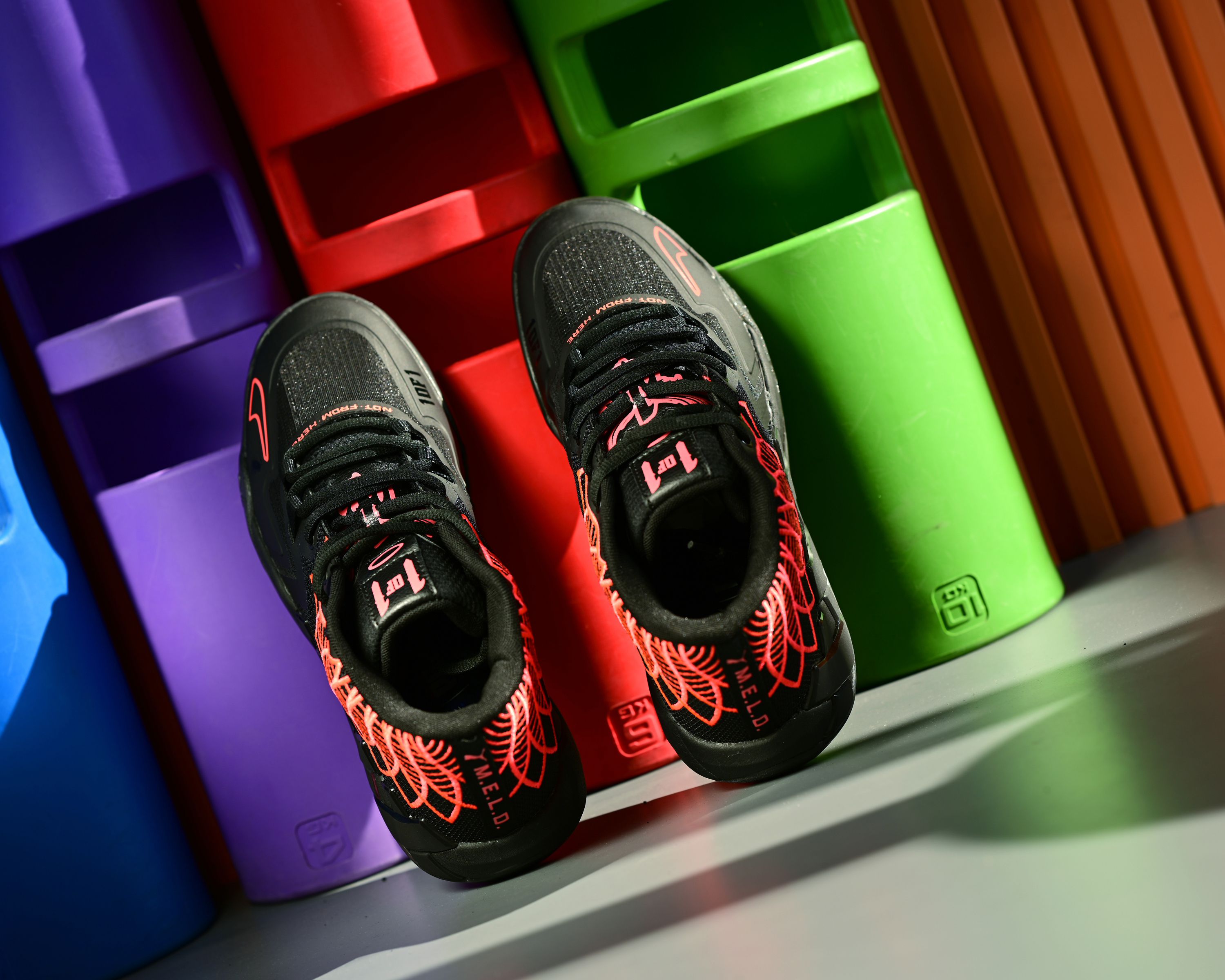 LaMelo Ball MB.01 Black Red Blast