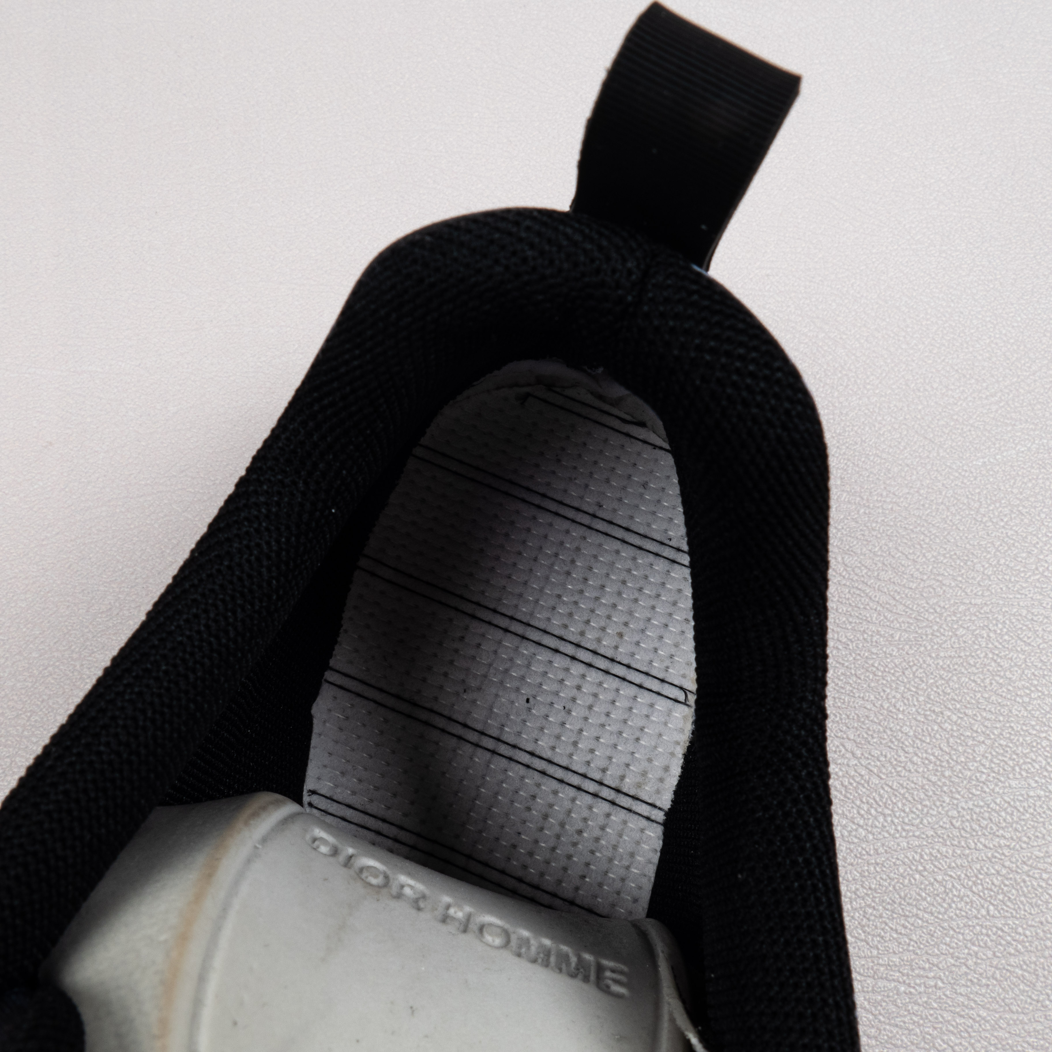 【Free shipping】 男女鞋 DlOR 运动休闲老爹鞋松紧鞋带黑蓝