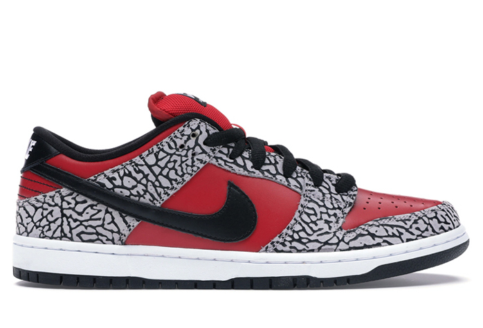 Dunk SB Low Supreme Red Cement